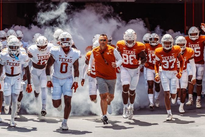 Steve Sarkisian at the UT Austin